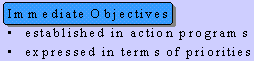 Immediate objectives